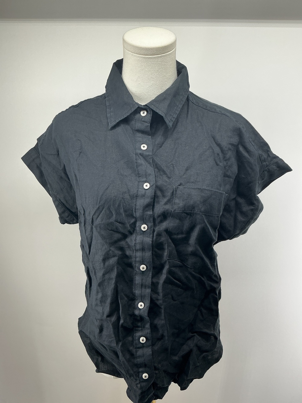 100% European Linen Camp Shirt